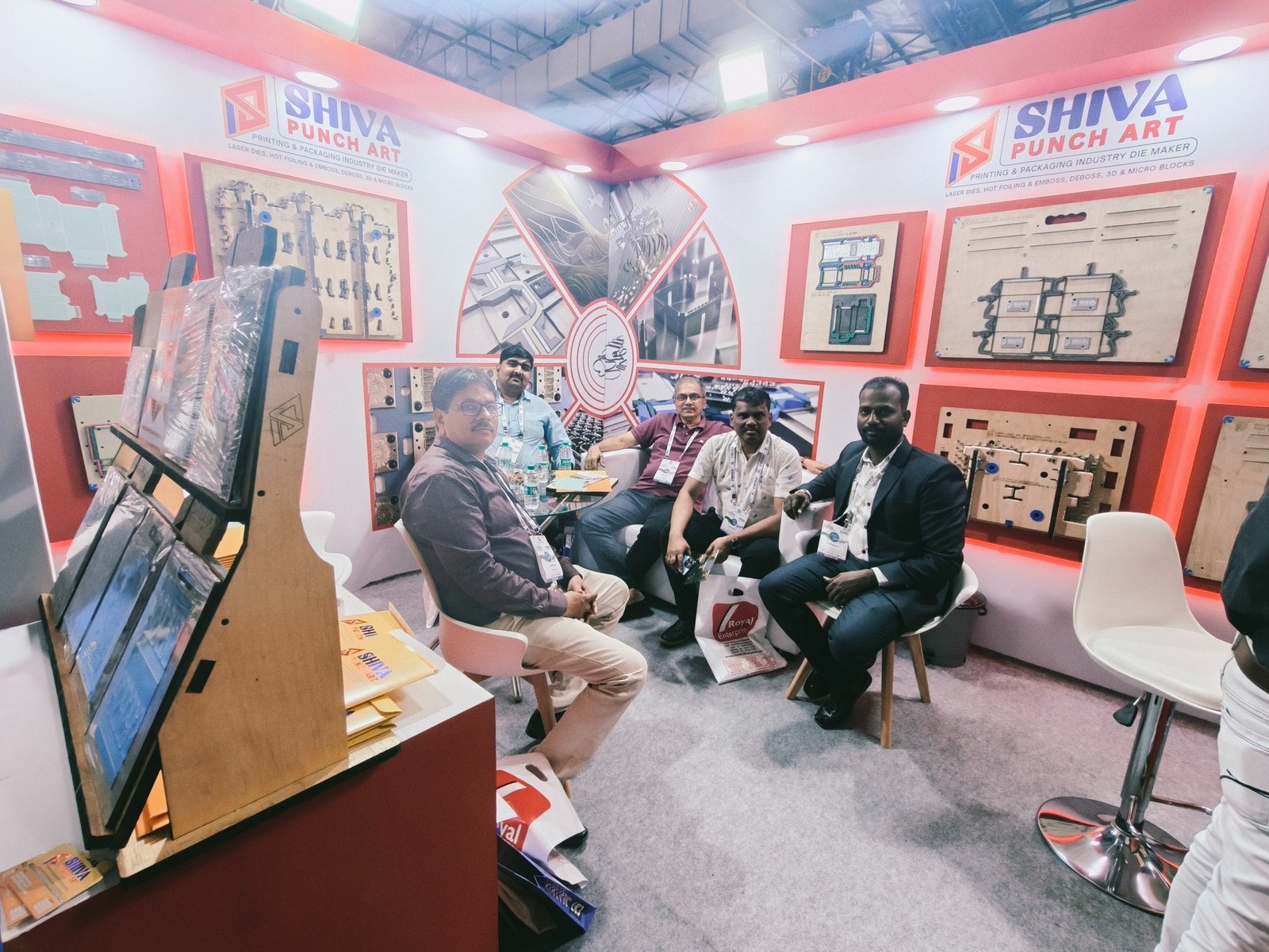 Shiva Punch Art Exhibition Stall