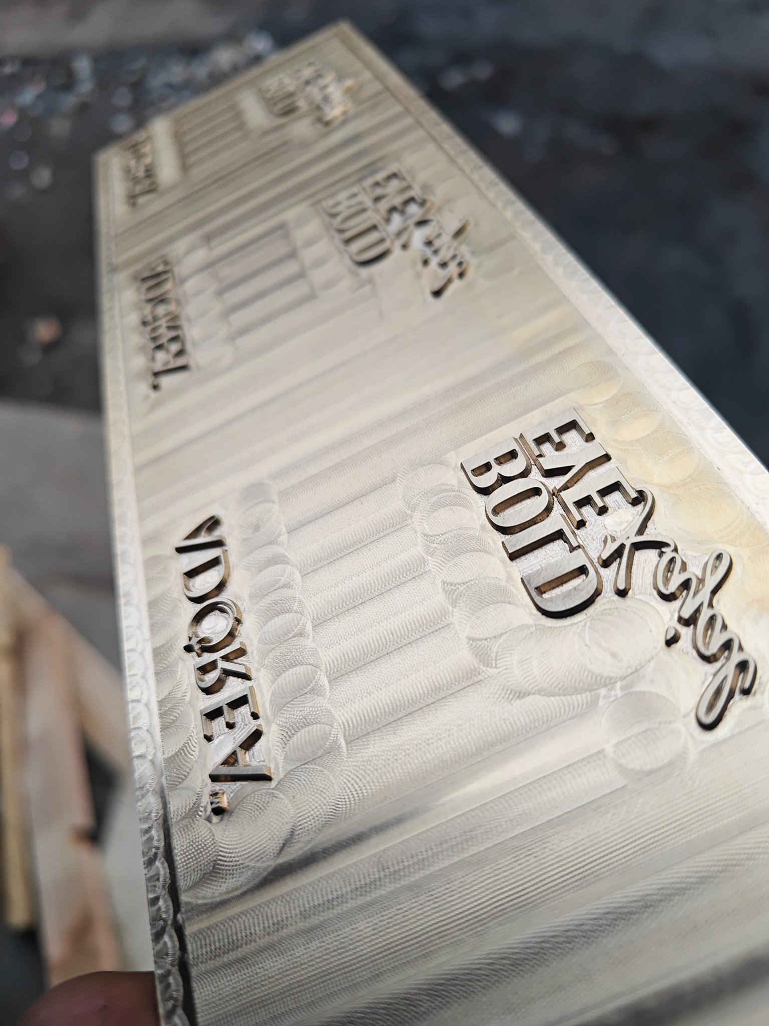CNC Foil Block