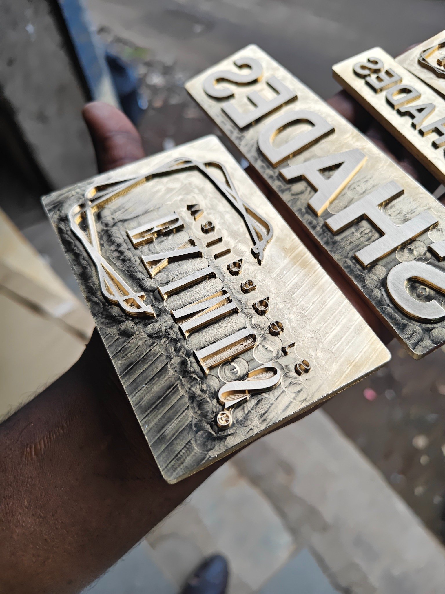 CNC Foil Block