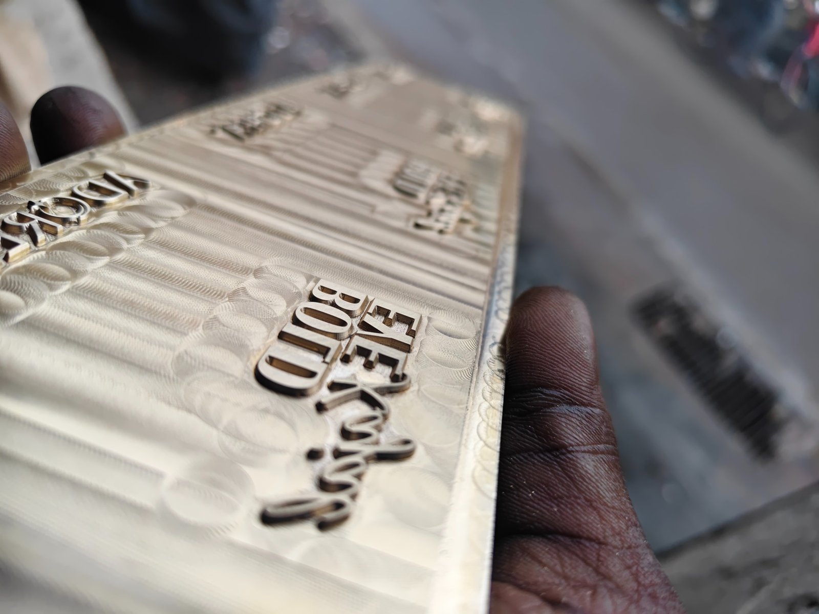 CNC Foil Block